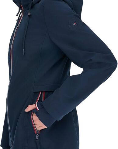 Tommy Hilfiger Women’s Lightweight Stand Collar Windbreaker (White,XX-Large) in Saudi Arabia