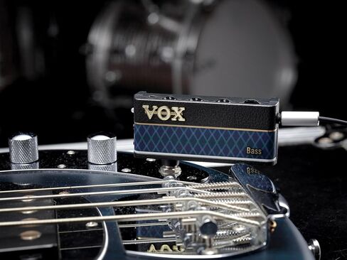 Vox AmPlug 3 Headphone Guitar Amplifier - Bass Bundle with Headphones, Guitar Picks, and Austin Bazaar Polishing Cloth in Saudi Arabia