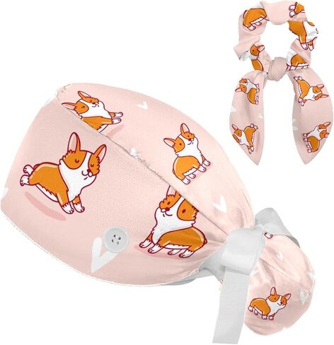 Brain with Knowledge Women's Working Caps with Scrunchies Lace-Up Hat Unisex Hair Covers One Size in Saudi Arabia
