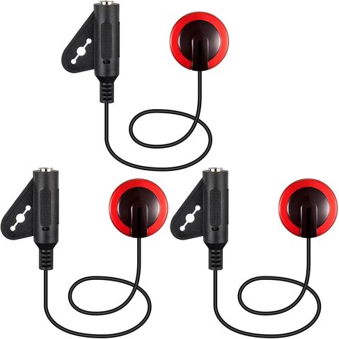 Piezo الاتصال بالميكروفون التقاطات للغيتار ، الكمان ، فيولا ، التشيلو ، البانجو ، القيثارة ، المندولين والمزيد (3 عبوات) in Kuwait