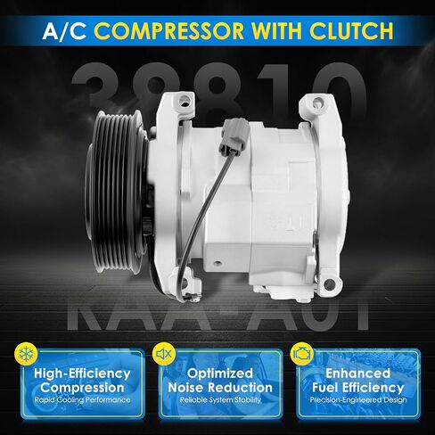Car A/C ضاغط ملاءمة لـ Buick Lacrosse 2012 ، لـ Cadillac SRX 2012-2016 V6 3.6L ضاغط AC البديل AC AUTOMOTIVE 977011U600 ، 19352553 ، 19354656 A/C ضاغط CAR CO 22224C in Kuwait
