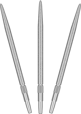 TARGET Darts Swiss Point SLK Luke Littler Dart Points (3 Pack Set of Tips) 35MM/42MM – Gold/Silver/Black | Rough Textured Dart Points, Replacement Steel Dart Tips, Professional Dart Accessories in Kuwait