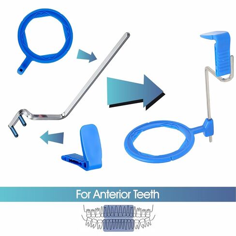 Dental X-Ray Positioning Indicator Aiming Rings - Intra Oral Film Positioner System Accessories, Autoclavable, 10 Pcs (Posterior Ring Yellow) in Kuwait