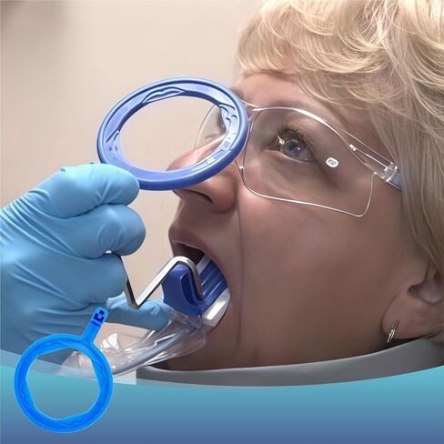 Dental X-Ray Positioning Indicator Aiming Rings - Intra Oral Film Positioner System Accessories, Autoclavable, 10 Pcs (Posterior Ring Yellow) in Kuwait