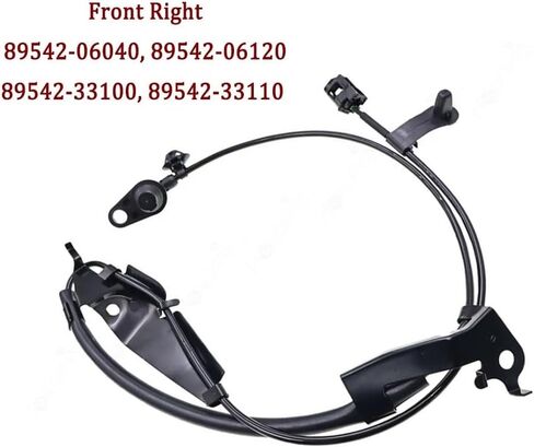 Front Rear ABS Wheel Speed Sensor Sensor 89542-06120 89543-06120 8954233110(Front Right) in Saudi Arabia