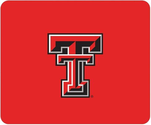 OTM Essentials Texas Tech University Fabric Mouse Pad ، ملحقات المكتب ، وسادة فأر ألعاب النسيج القياسية ، كلاسيكية in Saudi Arabia
