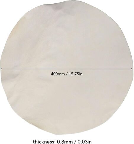Walfront Goat Skin Round Head 400 × 0.8 ملم إكسسوارات أسطوانة احترافية عملية حساسة عملية السطح المرئي للآلات الموسيقية البديلة in Saudi Arabia
