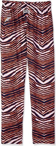 Zubaz NFL Men's Classic Zebra Print Logo Pants ، تباين الفريق in Kuwait