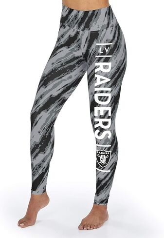 Zubaz NFL Women's Diagonal Streak Leggings, Team Variation in Kuwait