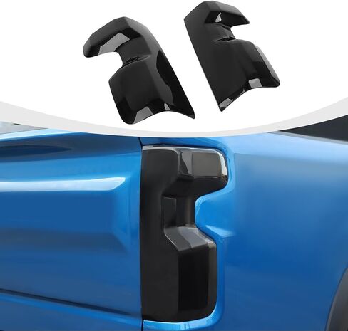Smoked Tail Light Cover Rear Light Lamp Trim Guards Compatible with Chevy Silverado & GMC-sierra 2007-2013, Smoke Black in Saudi Arabia