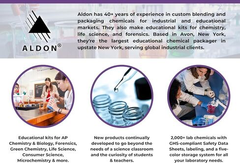 ALDON Innovating Science Methylene Blue (Loeffler's) Solution, 100mL - The Curated Chemical Collection in Saudi Arabia