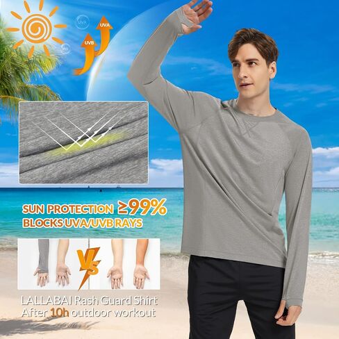 قمصان الصيد للرجال الأكمام الطويلة: UPF 100+ UV Sun Protect in Saudi Arabia