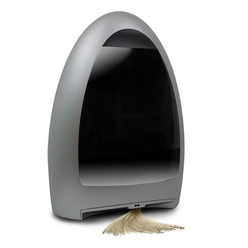 Eyevac Home: Professional Clean for the Home - فراغ ثابتة غير مستقرة ، ترشيح عالي الكفاءة مزدوج ، محاط ، مستشعرات بدون كيس ، أوتوماتيكية ، 1000 واط - الفضة (متجددة) in Kuwait