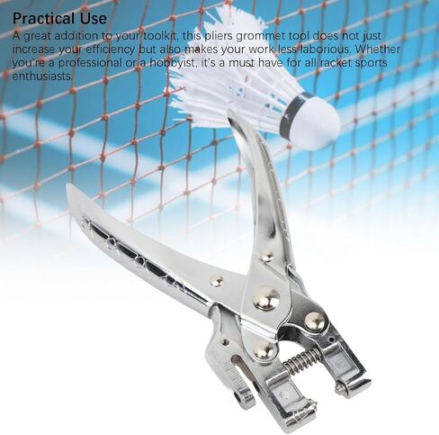 Badminton Racket String Pliers, Steel Enhanced Efficiency Ergonomic Handle Eyelet Pliers Grommet Tool Tennis Stringing Machines and Tools for Racket Professional Use in Saudi Arabia