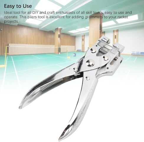 Badminton Racket String Pliers, Steel Enhanced Efficiency Ergonomic Handle Eyelet Pliers Grommet Tool Tennis Stringing Machines and Tools for Racket Professional Use in Saudi Arabia