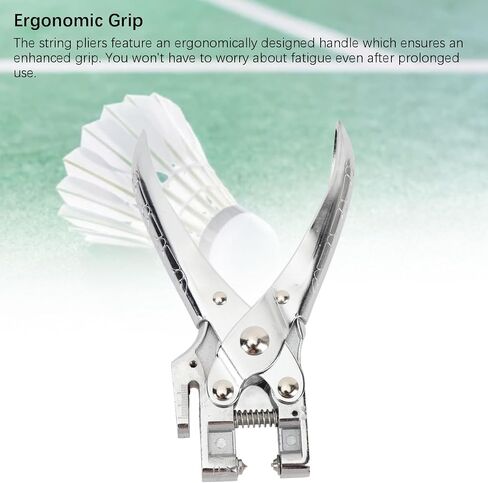 Badminton Racket String Pliers, Steel Enhanced Efficiency Ergonomic Handle Eyelet Pliers Grommet Tool Tennis Stringing Machines and Tools for Racket Professional Use in Saudi Arabia
