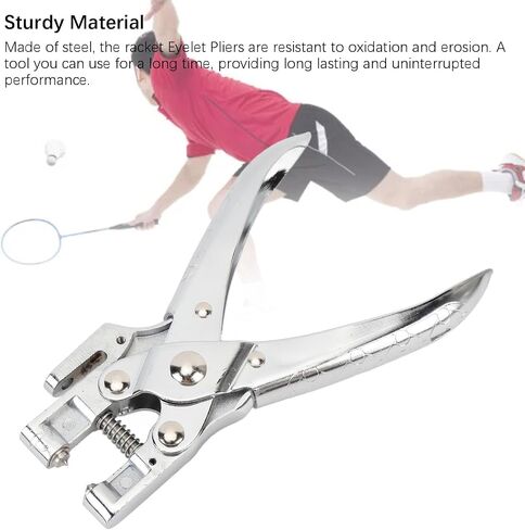 Badminton Racket String Pliers, Steel Enhanced Efficiency Ergonomic Handle Eyelet Pliers Grommet Tool Tennis Stringing Machines and Tools for Racket Professional Use in Saudi Arabia