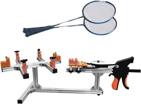 آلة توتير للاضطراب التنس وبلاء الريشة ، وخيوط إطار مضرب DIY 20-32 رطل ، وتصميم طاولة ، وسهلة الاستخدام ، ومثالية لسلسلة المضرب المنزلية والمحترفة in Kuwait