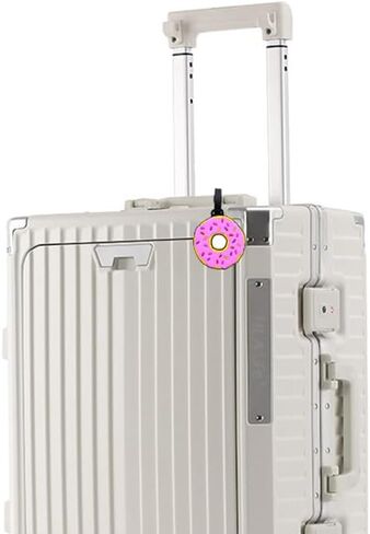 Silicone Luggage Tag Cute Ice Cream Cake Travel Suitcase Bag Identifiers Baggage Tag Personalized Labels for Cruise Airport in Saudi Arabia