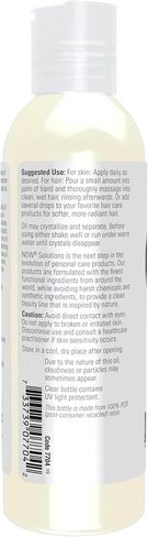 NOW Solutions, Shea Nut Oil, Multi-Purpose Intense Moisturizing Oil for Skin, Scalp and Hair, 4-Ounce in Saudi Arabia