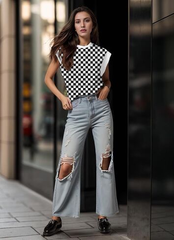 GRECERELLE Women 2025 Cap Sleeve Tops Summer Casual Tee Shirt Loose Crew Neck Basic Tank Trendy Work Vacation Outfits (S-2XL) in Saudi Arabia