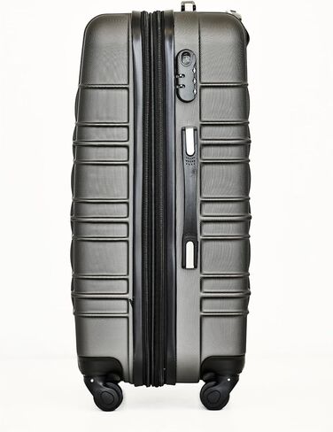 ABS Luggage Suitcase, Spinner Hardshell Lightweight, Stylish & Durable Suitcase with 360° Wheels for Smooth Travel, Perfect for Carry-On, Ideal for Business, Vacations & Weekend Getaways Red (28inch) in Saudi Arabia