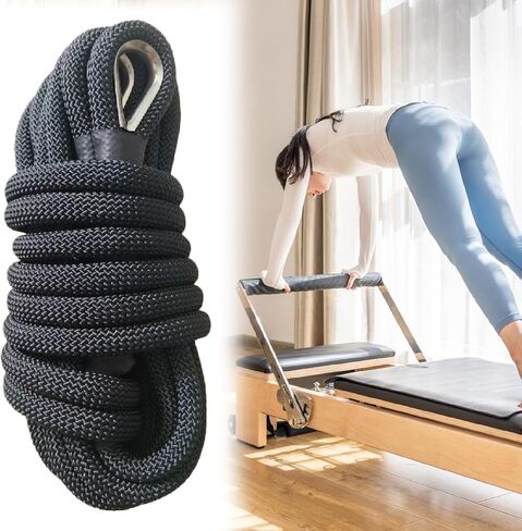 Pilates Reformer Pull Rope Part Band Fitting 102.36inch Length Hardware for Pilates Core Bed Yoga Fitness Exercise Equipment in Kuwait