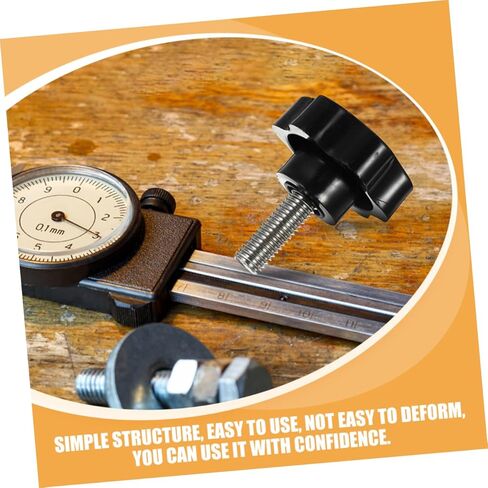 2pcs نجم مقبض مقبض البراغي لقطع الغيار البديل البديل للمظلة ، تصميم مريح للتثبيت مناسبة لأثاث الحدائق والمعدات in Saudi Arabia
