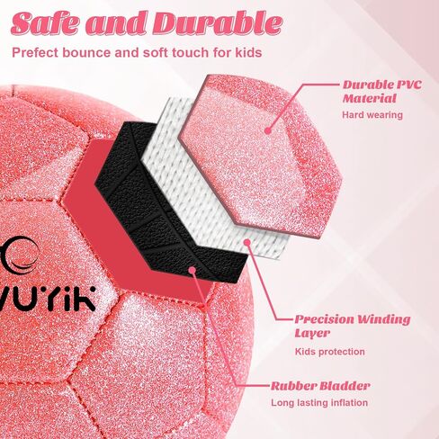 4pcs أهداف كرة القدم حدد 2pcs كرة القدم Nets 2x1.5ft 1pcs الكرة 1pcs ضخ شبكات كرة القدم الداخلية للأطفال مع حجم 2 كرة كرة القدم الصغ in Kuwait