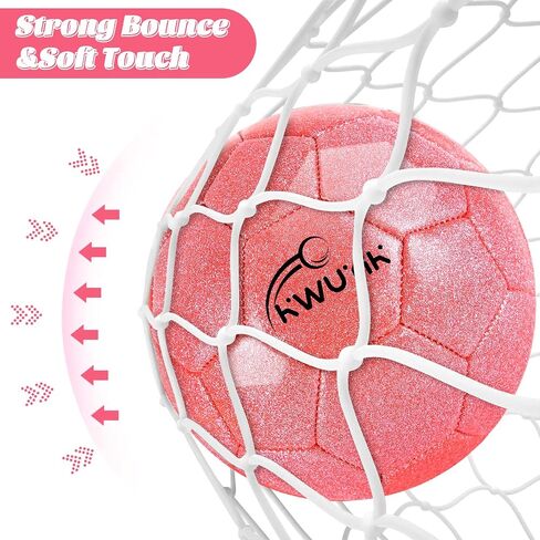 4pcs أهداف كرة القدم حدد 2pcs كرة القدم Nets 2x1.5ft 1pcs الكرة 1pcs ضخ شبكات كرة القدم الداخلية للأطفال مع حجم 2 كرة كرة القدم الصغ in Kuwait