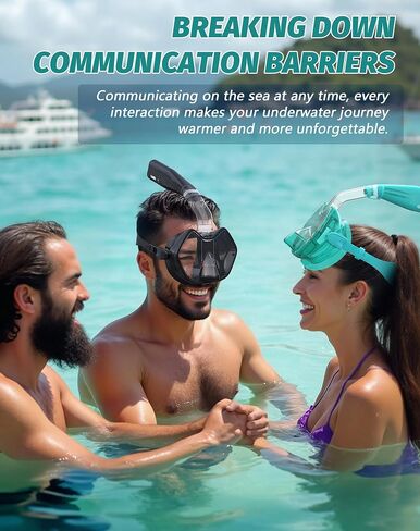 Greatever Half Face Diving Mask, Innovative with Nose Breathing, Comfortable & Breathable Fit,Detachable Breathing Tube,and Home Water Sports in Saudi Arabia