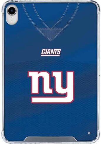 Skinit Clear Tablet Case Compatible with iPad 11th Gen (2025) - Officially Licensed NFL New York Giants Distressed Design in Saudi Arabia