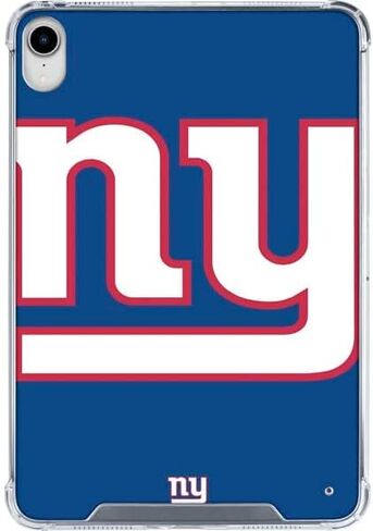 Skinit Clear Tablet Case Compatible with iPad 11th Gen (2025) - Officially Licensed NFL New York Giants Distressed Design in Saudi Arabia