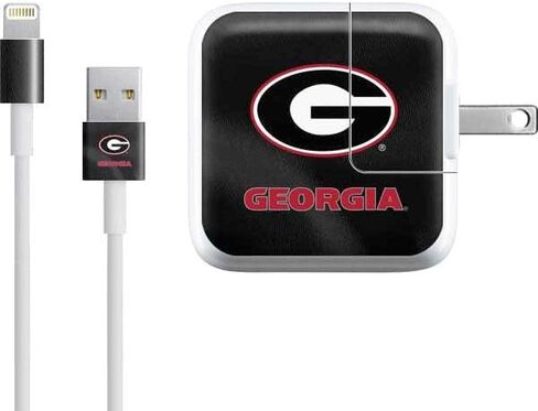 Skinit Decal Other Skin Compatible with iPad Charger (10W USB) - Officially Licensed University of Georgia Bulldogs Logo Design in Saudi Arabia