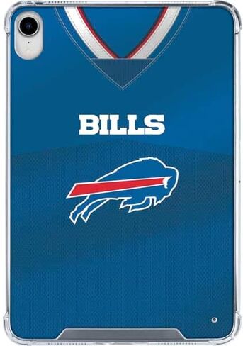 Skinit Clear Tablet Case Compatible with iPad 11th Gen (2025) - Officially Licensed NFL Buffalo Bills Team Jersey Design in Saudi Arabia