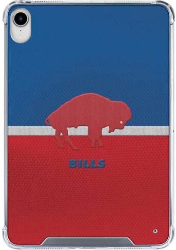 Skinit Clear Tablet Case Compatible with iPad 11th Gen (2025) - Officially Licensed NFL Buffalo Bills Team Jersey Design in Saudi Arabia
