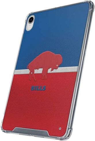 Skinit Clear Tablet Case Compatible with iPad 11th Gen (2025) - Officially Licensed NFL Buffalo Bills Team Jersey Design in Saudi Arabia