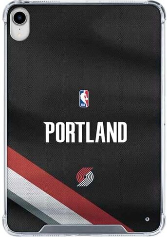 Skinit Clear Tablet Case Compatible with iPad 11th Gen (2025) - Officially Licensed NBA Portland Trail Blazers Distressed Design in Saudi Arabia