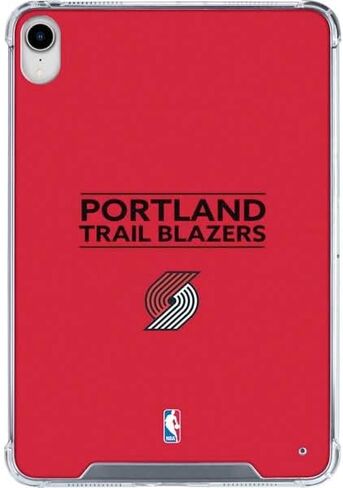 Skinit Clear Tablet Case Compatible with iPad 11th Gen (2025) - Officially Licensed NBA Portland Trail Blazers Distressed Design in Saudi Arabia