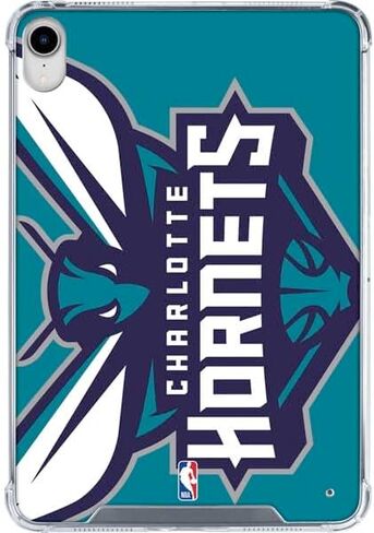 Skinit Clear Tablet Case Compatible with iPad 11th Gen (2025) - Officially Licensed NBA Charlotte Hornets Large Logo Design in Saudi Arabia