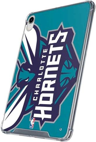 Skinit Clear Tablet Case Compatible with iPad 11th Gen (2025) - Officially Licensed NBA Charlotte Hornets Large Logo Design in Saudi Arabia