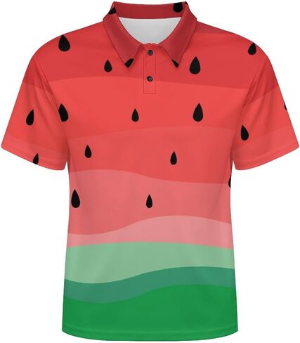 Funny Golf Shirts for Men,Lightweight Casual Hawaiian Shirts,Moisture-Wicking Short Sleeve Collared Shirt in Kuwait