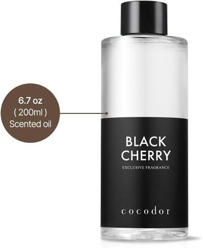 Cocod'or COCODOR Reed Diffuser Oil Refill/Cashmere Vanilla /200ml / 3 Pack/Aromatherapy, Home Fragrance, Scented Oils, Oils for Reed Diffuser, Bathroom Home Decor in Saudi Arabia