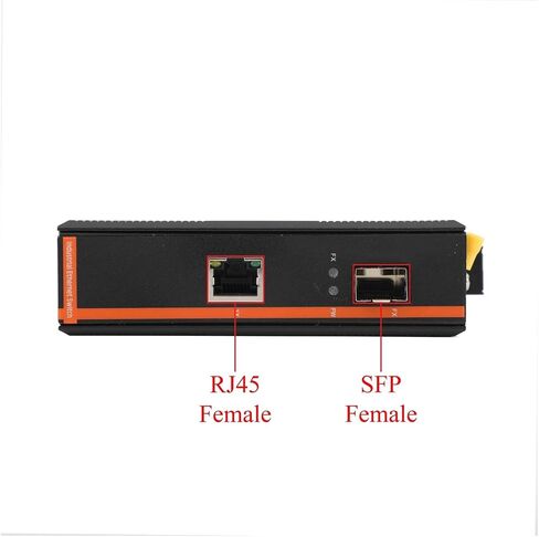 1PCS GIGABIT SFP Media Media Converter 1 SFP إلى 1 RJ45 مفتاح الألياف البصرية in Saudi Arabia