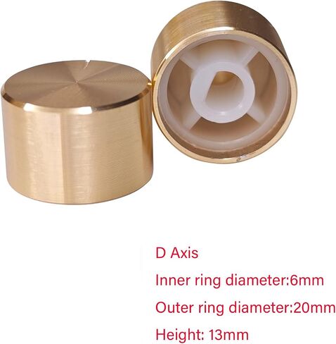 مناسبة لحزمة TM680/KT68/GK68 Upgrade Knob 2 PCS ، وسبائك الألومنيوم ، وملحقات ترقية لوحة المفاتيح الميكانيكية الراقية ، وترقية لوحة المفاتيح (Gold Champagne) in Kuwait