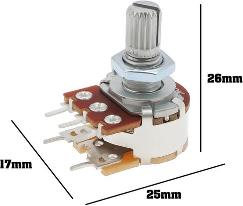 2pcs B20K OHM لوحة التحكم سرعة الاستبدال الجزء 5 المحطات الجهد متوافقة مع Medicool Pro Power 20k in Saudi Arabia