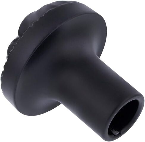 United Pacific 23054 Black Metal Alloy Skull Air Valve Knob, Strong & Durable, 3D Skull Design, Easy Screw-On Installation - One Skull Air Valve Knob in Kuwait