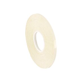 3M 4466W White Foam Tape, 1" Width x 5yd Length (1 roll)