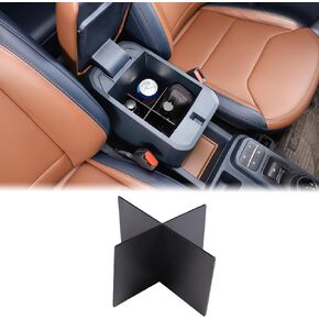 Car Glove Box Organizer Dividers Compatible with Ford Maverick 2022-2024 Center Console Glove Box Divider Insert Box Storage Glove Compartment Organizer Tray Storage Divider Partition ABS Accessories