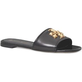 Tory Burch Women's New Cream Eleanor Slides Shoes Sandals Flats